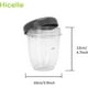 thumbnail image 3 of Set of 2 18oz cups with replacement lid for Nutribullet 600 W/900W blender, 3 of 5