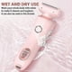 thumbnail image 3 of Dusk Glide Pro Waterproof Electric Razor for Women - Wet & Dry Shaver for Legs, Arms, Underarms, and Bikini Area, Removable Head, 3 of 5