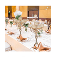 thumbnail image 3 of Juego De2 Candelabro Portavelas Cristal Para Decoración Mesa Belug Dorado, 3 of 4