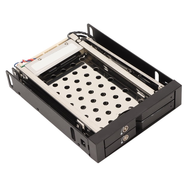 Internal Hard Drive Rack, 2.5in I/II/III Maximum 6Gbps Hot Swap 2.5 Trayless Internal Hard Drive Mobile Rack For 2.5 Inch SDD HDD