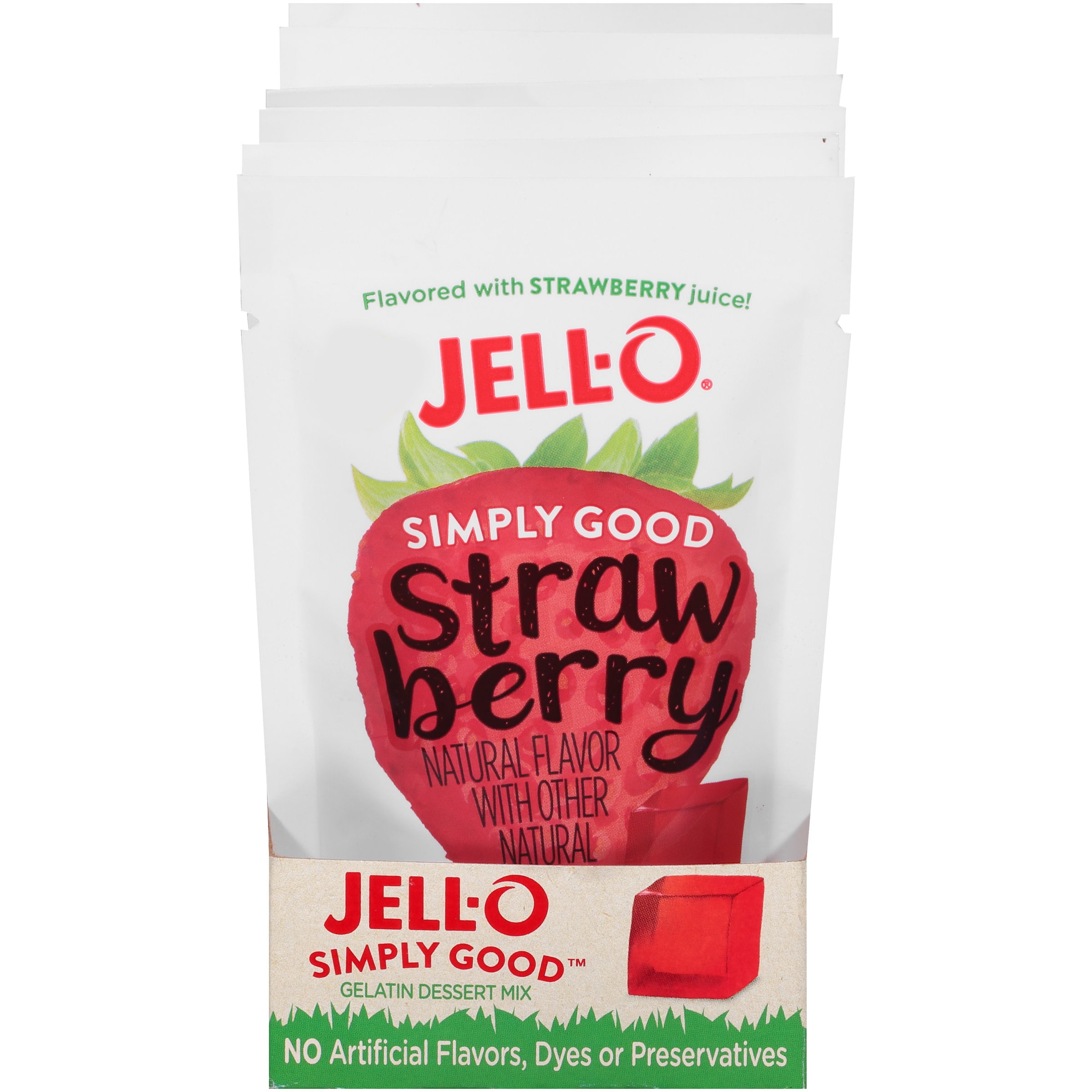 Juju Collagen Jelly Strips Strawberry 45g - Sweet Avenue