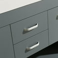 thumbnail image 6 of Design Element Citrus 48" Double Sink Bathroom Vanity Set in Gray, 6 of 9