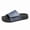 Blue, variant on Men's Adjustable Strap Slide Sandals, Casual Open-Toe Slippers with Soft Cushioned Footbed, Non-Slip Rubber Outsole, Comfortable Footwear for Beach, Pool, and Everyday Wear