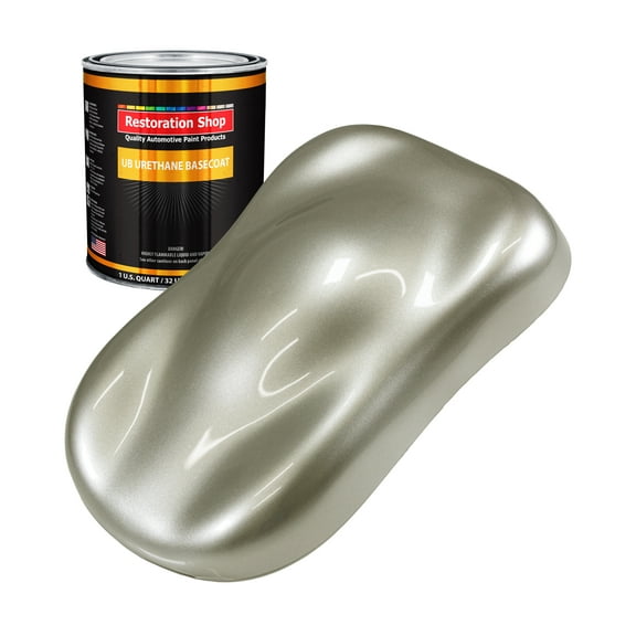 Galaxy Silver Metallic 1 Quart URETHANE BASECOAT Car Auto Body Paint