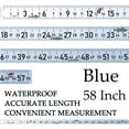 thumbnail image 2 of Fish Ruler for Boat 58" Self-Adhesive Measuring Sticker Ruler Waterproof Self Adhesive Measuring Ruler Tape Fish Fishing Decal for Fishing Rod Workbench, 2 of 5