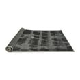 thumbnail image 2 of Ahgly Company Indoor Round Abstract Gray Modern Area Rugs, 7' Round, 2 of 4