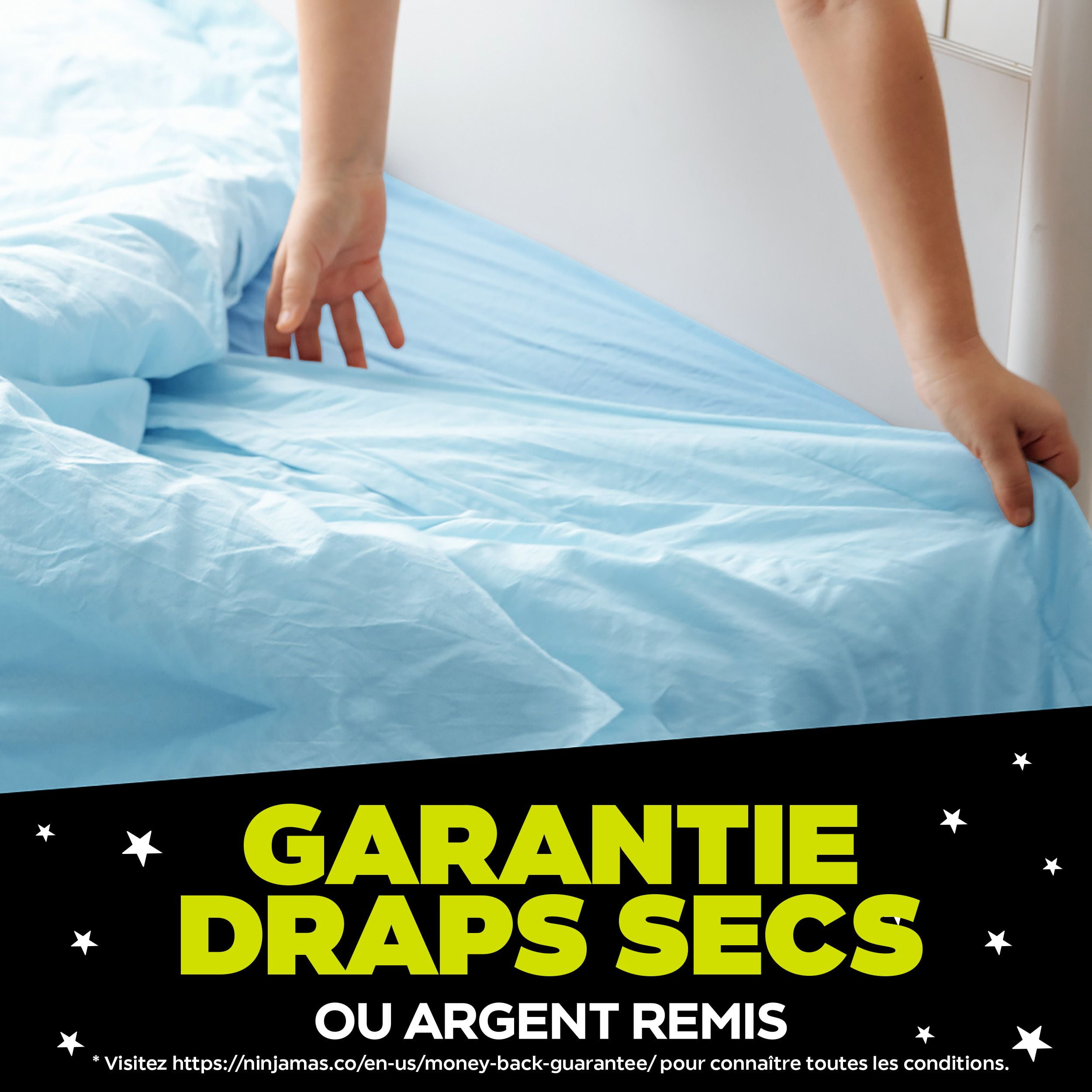 Ninjamas Boys Bedwetting Nighttime Underwear, Size L (64-95+ lbs), 34 Count