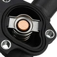 thumbnail image 2 of for Kangoo Twingo Engine Coolant Thermostat with Housing with Power Steering Switch Pressure Sensor,1 x Pressure Sensor 1 x Engine Coolant Thermostat,black &Silver &white, 2 of 5