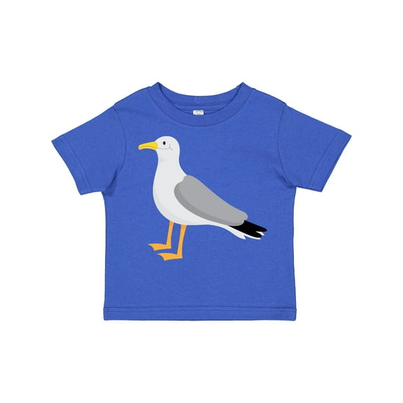 Inktastic Funny Seagull Bird Boys or Girls Toddler T-Shirt