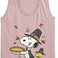 thumbnail image 3 of Peanuts - Thanksgiving Scene - Women's Racerback Tank Top, 3 of 6