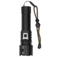 thumbnail image 4 of Linterna con carga USB, linterna eléctrica con Zoom telescópico, resistente al agua, 3000LM, para acampar y hacer senderismo, 4 of 8