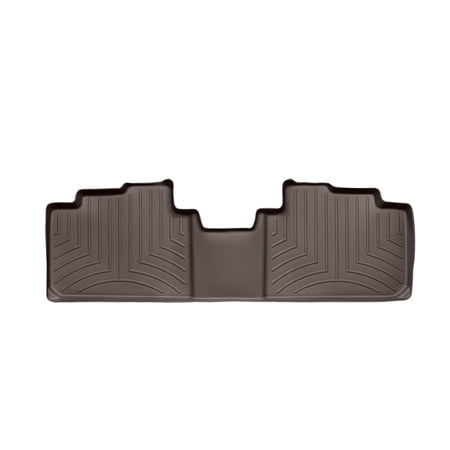 WeatherTech Custom Fit FloorLiners compatible with 2012-2012 Cadillac SRX - 2nd Row Cocoa