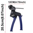 thumbnail image 5 of MAKERELE Metal Tie Wrap Gun Kit, Include 110 PCS 4.6*300mm Stainless Steel Cable Ties,  Suitable for Home , Office , and Industrial Use, 5 of 6