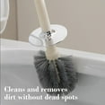 thumbnail image 5 of Clearance Items! Detachable Toilet Brush with Long Handle, Soft Rubber No-Corner Cleaning Brush, Toilet Cleaner Tool with Base for Easy Bathroom Cleaning Todays Clearance Deals Prime!, 5 of 6