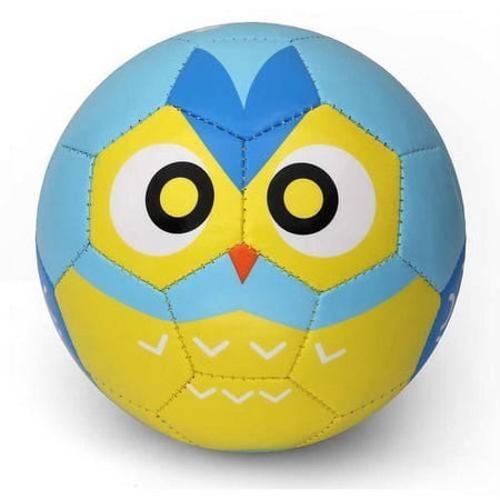 Daball Kid Size 1 Soccer Ball With Pump Age 1- 3 (Owl)
