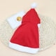 thumbnail image 2 of Linda ropa navideña para mascotas, capa, sombrero rojo, chal para festival, suministros para disfraces para gatos y perros (M), 2 of 8