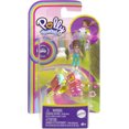 thumbnail image 4 of Polly Pocket Micro Doll with Ice Cream-Themed Die-cast 3-Wheeler and Mini Pet, Travel Toys, 4 of 4