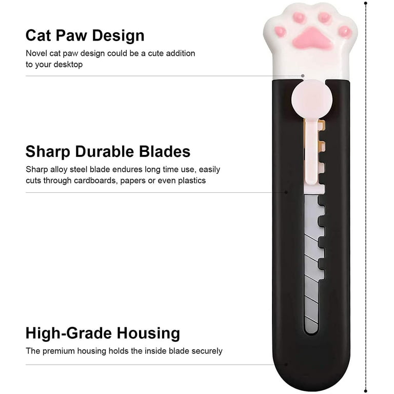 Cat Paw Paper Cutter, Black