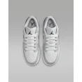 thumbnail image 4 of Ni - ke Air Jordan 1 Low White 553560-146 Teens Shoes, 4 of 5