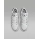 thumbnail image 4 of Ni - ke Air Jordan 1 Low White 553560-146 Teens Shoes, 4 of 5