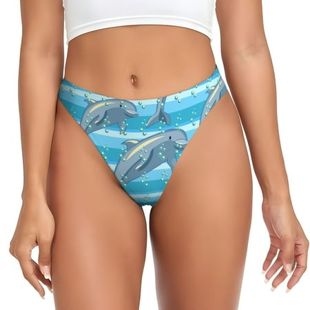 Sigee Dolphin for Women s G-String Panty  Low Rise  Soft Lace Perfect for Everyday Wear or Special Occasions-X-Small