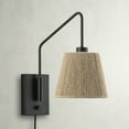 thumbnail image 6 of Avec 7 in. 1-Light Matte Black Coastal Wall Sconce, 6 of 12