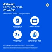 Walmart Family Mobile Moto G Play 2024, 64GB, 4G, Blue - Prepaid Smartphone [Locked to Walmart Family Mobile]