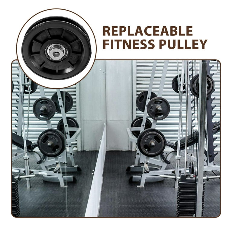 Pulley Garage Door Wheel Machine Portable Gym Equipment Accessories Small Universal Mute Fitness
