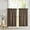 Brown, variant on Cross-Stitch Diamond Pattern Pintuck Taffeta Café Tier Curtains Window Treatment Kitchen Home Décor