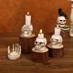 thumbnail image 4 of Halloween Skull Candle Holder - Spooky Decor for Haunted Houses, Escape Rooms, Murder Mystery Parties, and Film Props, 4 of 4