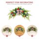 thumbnail image 5 of Simulation Tulip Wreath Front Door Pendant Household Flower Decor Door Accessory HOMEMAXS 13951366-MX, 5 of 6