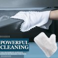 thumbnail image 5 of Lint Free Cloth, 9" x 7.8" 10 Pack, Highly Absorbent Disposable Microfiber Cleaning Cloths for Industrial, Medical, Staining, Cast Iron, Woodworking, Makeup, Nail Polish, 5 of 9