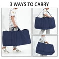 thumbnail image 4 of iFARADAY Extra Large Duffel Bag 32.5 inch Lightweight Luggage for Travel(Navy Blue), 4 of 7