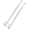thumbnail image 3 of 2pcs Toothbrush Whiten Tooth Super Soft Bristle Remove Tongue Plaque Teeth Brush Infant Training Toothbrush for Baby Infants Home White, 3 of 8