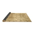 thumbnail image 2 of Ahgly Company Indoor Round Abstract Brown Modern Area Rugs, 3' Round, 2 of 4