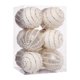 thumbnail image 1 of 12 bolas navideñas decorativas de espuma para árbol de Navidad. Beige, 1 of 9