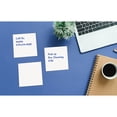 thumbnail image 2 of Flipside Products Dry Erase Stickables with Dry Erase Marker, White, 4" x 4", 12 Per Pack, 2 Packs, 2 of 3
