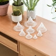 thumbnail image 3 of Anckoeil 10Pcs Flowerpot Bottom Hole Mesh Pad Plastic Orchid Cover Succulent Potted Plant Leak-Proof Mesh Pad Bottom Mesh Breathable Leaking, 3 of 9