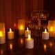thumbnail image 4 of Velas Sin Llama con Temporizador de Control Remoto y Base de Carga, 24 Velas LED con Batería Recargable por USB, 4 of 7