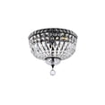 thumbnail image 3 of Elegant Lighting Tranquil 14" 4 Light Royal Crystal Flush Mount, 3 of 9