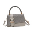 thumbnail image 3 of Bolso de mano para mujer, bolsa de regalo de cumpleaños, bolso informal, portátil, elegante bolso de viaje Gris, 3 of 9