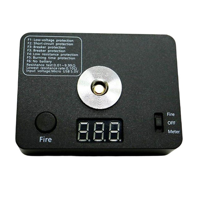facefd Digital Ohm Meters Coil Check Mini for Repair Coils Building Craft Hobby Use