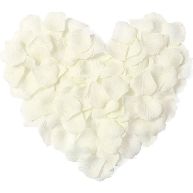 1000 Piezas Pétalos de Rosa JanHm Flores de Seda Artificiales Decoración Bodas San Valentín