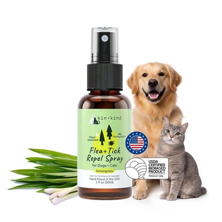 Flea+Tick Lemongrass Mini Spray