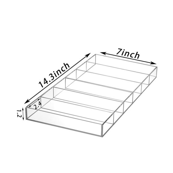 Oraceous Multipurpose Display Tray Glasses Organizer Tray Eyewear Storage Pan Eyeglasses Storage Case Eyeglasses Organizer Eyeglasses Storage Supply
