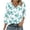 Multicolor, variant on Cilsoka Fashion Blouses for Women Trendy, Womens 3/4 Sleeve Summer Shirts 2026 Trendy Elbow Length Tops Floral Boho Blouses T Shirts Dressy Causal Clothes, Floral Print Tshirts