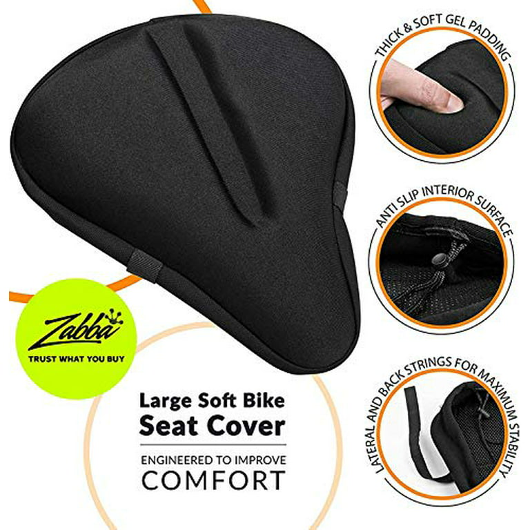 Black Grandbiker Air Seat for Bike / Bike Seat Cushion / Bike Air Cushion