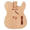 thumbnail image 2 of Bass Body,Guitar Pick Unfinished Electric Guitar Body Empty Electric Guitar Barrel DIY Project Guitar Body Replacement For Guitar, 2 of 8