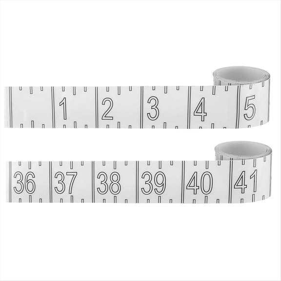 72 Inch Fish Measuring Tape Waterproof Ruler Sticker Decal Clear Self Adhesive for Boat Fishing