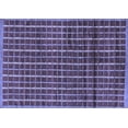 thumbnail image 1 of Ahgly Company Machine Washable Indoor Rectangle Abstract Blue Modern Area Rugs, 2' x 3', 1 of 4
